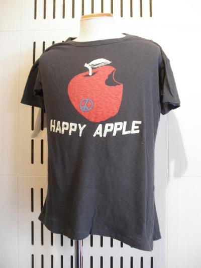 <インパクティスケリー>　PRINT TEE -HAPPY APPLE-