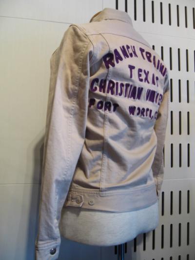 <インパクティスケリー>　STRETCH SATIN EMBOIDERY JKT