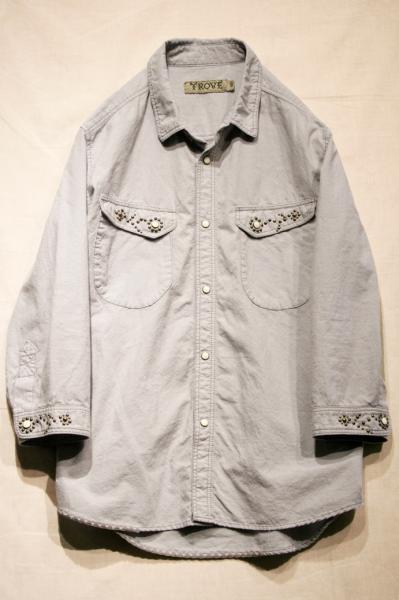 <TROVE> FLOWER STUDS SHIRTS