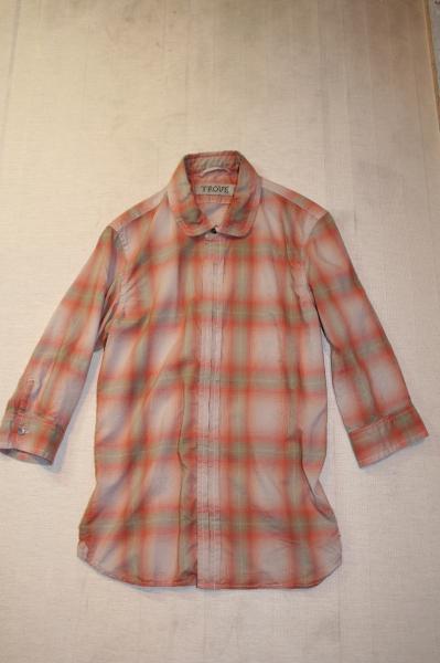 <TROVE> HALF SLEEVE ELF CHECK SHIRT