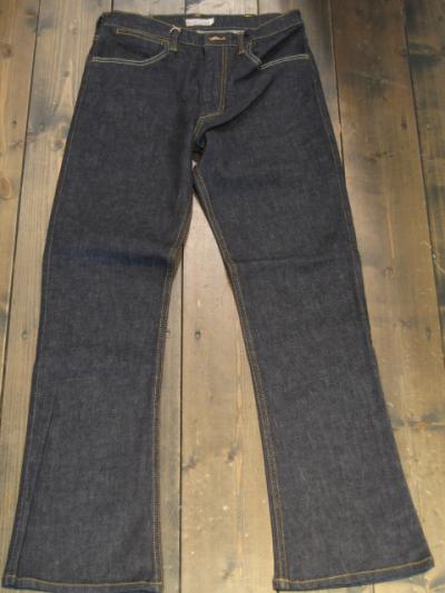 <back alley old boys>STRECH SHOECUTDENIM(ONEWASH) 