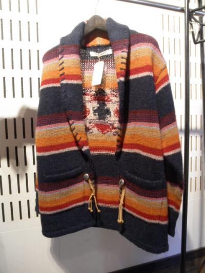 <インパクティスケリー>　HAND STICH KNIT C/D　BORDER
