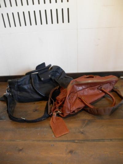 <Badhiya> LETHER BOSTON BAG 再入荷