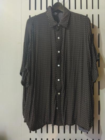 RAYON　dotprint shirts shortsleeve 