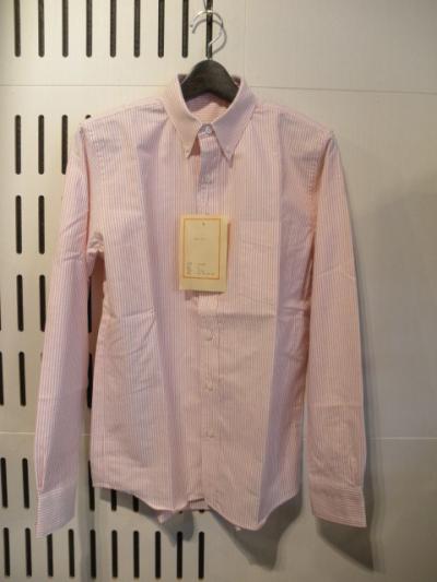 <The PARMANENT WEAR> Oxford stripe B/D shirts