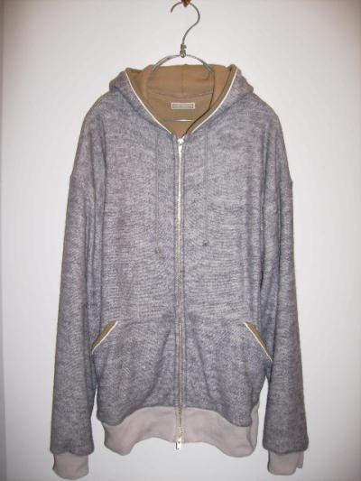 <back alley old boys>　HOODED ZIP PARKA